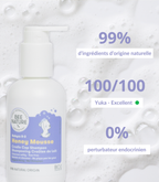 Shampoo trattante per la crosta lattea con schiuma al miele