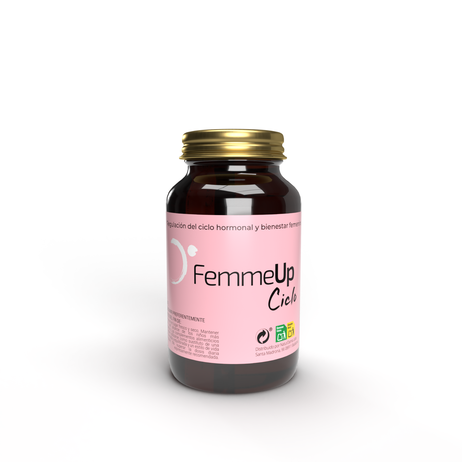Suplemento para regular o ciclo menstrual com saú-bravo | FemmeUp Ciclo