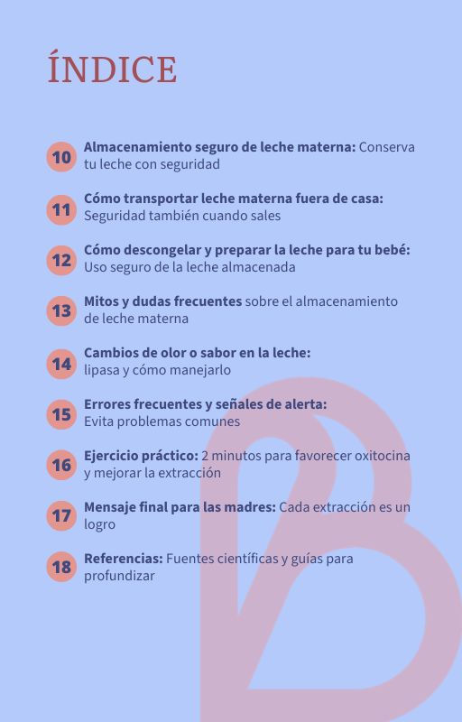 Guía completa crea tu Banco de Leche