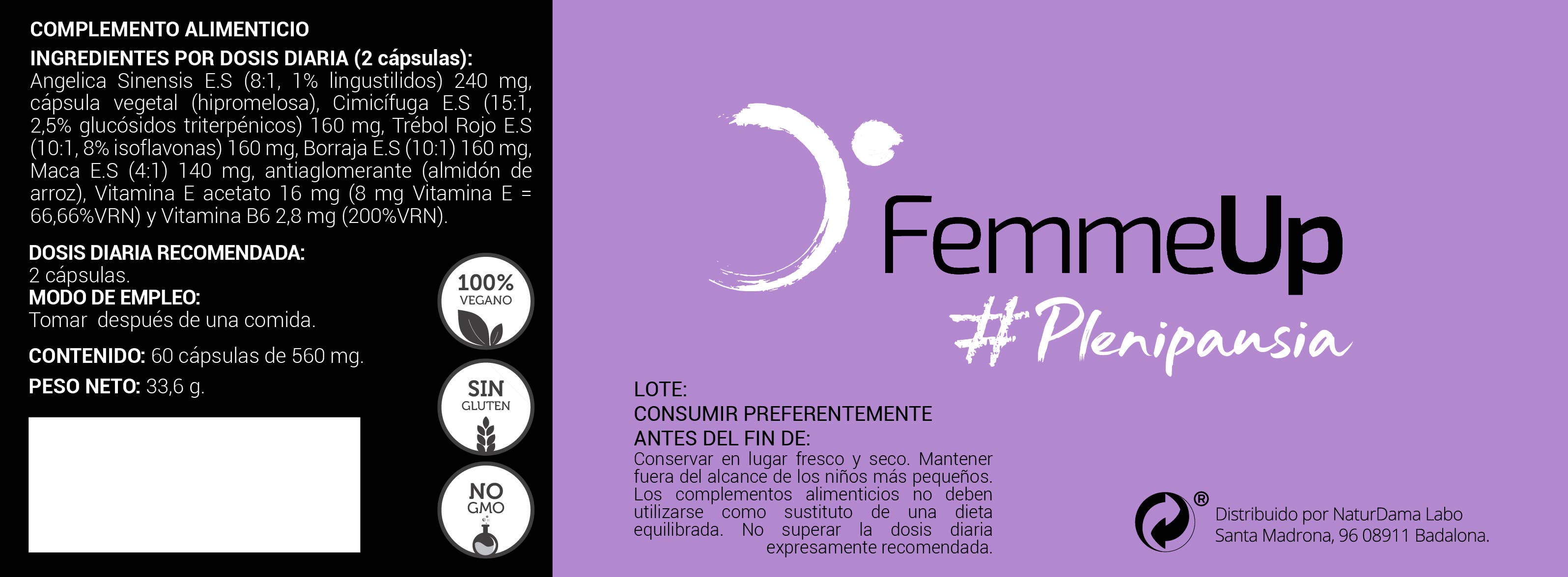 Integratore per la menopausa | Vampate di calore, umore e benessere | FemmeUp Plenipausia