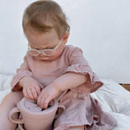 Taza de silicona para líquido y snack