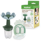 Alimentador anti-ahogo y mordedor flor con cubitera de HAAKAA