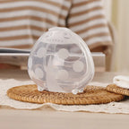 CONJUNTO (Recolhedor LadyBug + Recolhedor de leite com tampa + Duas bolsas de armazenamento + Necessaire)