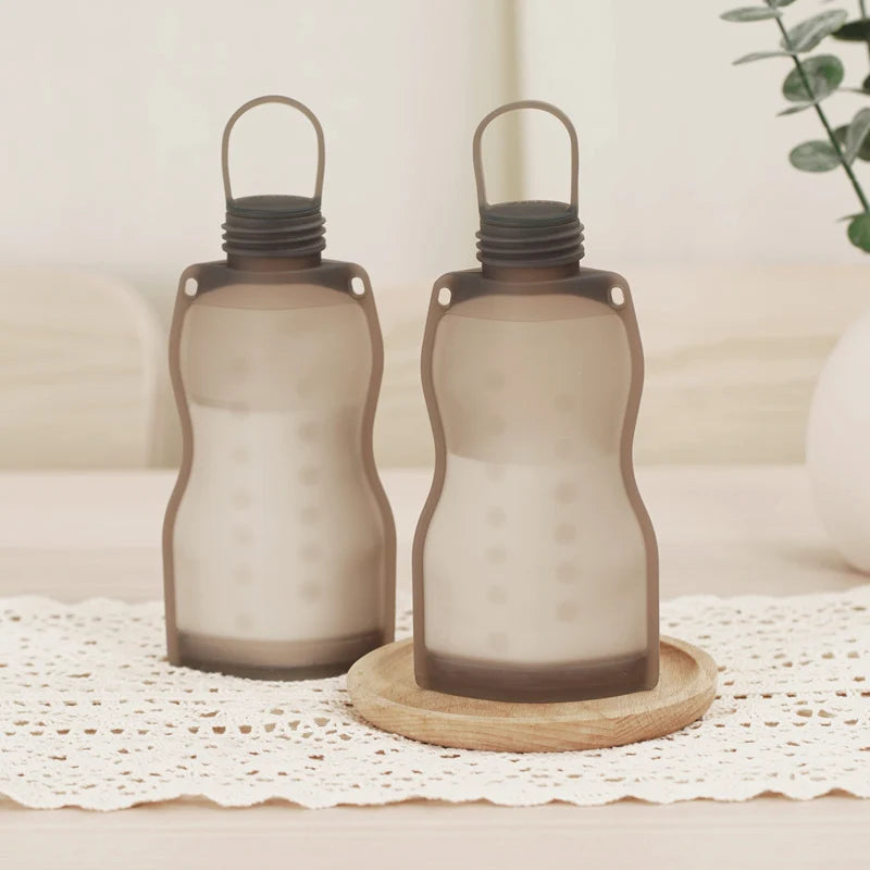 CONJUNTO (Recolhedor LadyBug + Recolhedor de leite com tampa + Duas bolsas de armazenamento + Necessaire)