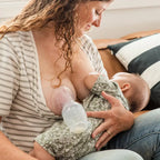 SET (Contenitore per il latte con coperchio + Sacchetto per la conservazione + Contenitore per il latte LadyBug)