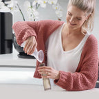 SET (Contenitore per il latte con coperchio + Sacchetto per la conservazione + Contenitore per il latte LadyBug)