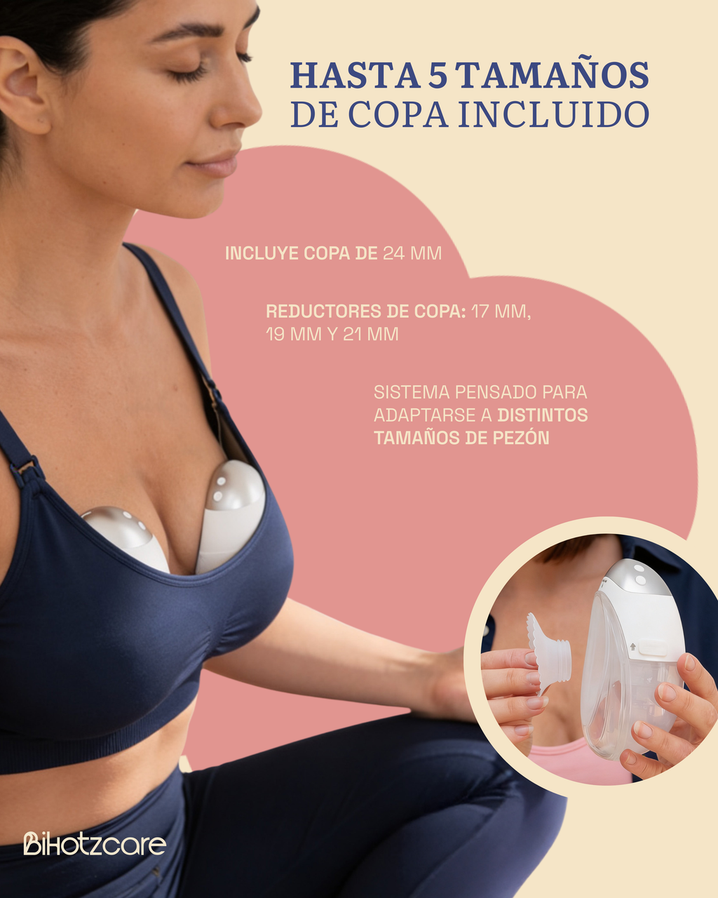 Tiralatte elettrico portatile E-Ladybug · Confezione da 2