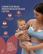 Tiralatte elettrico portatile E-Ladybug · Confezione da 2