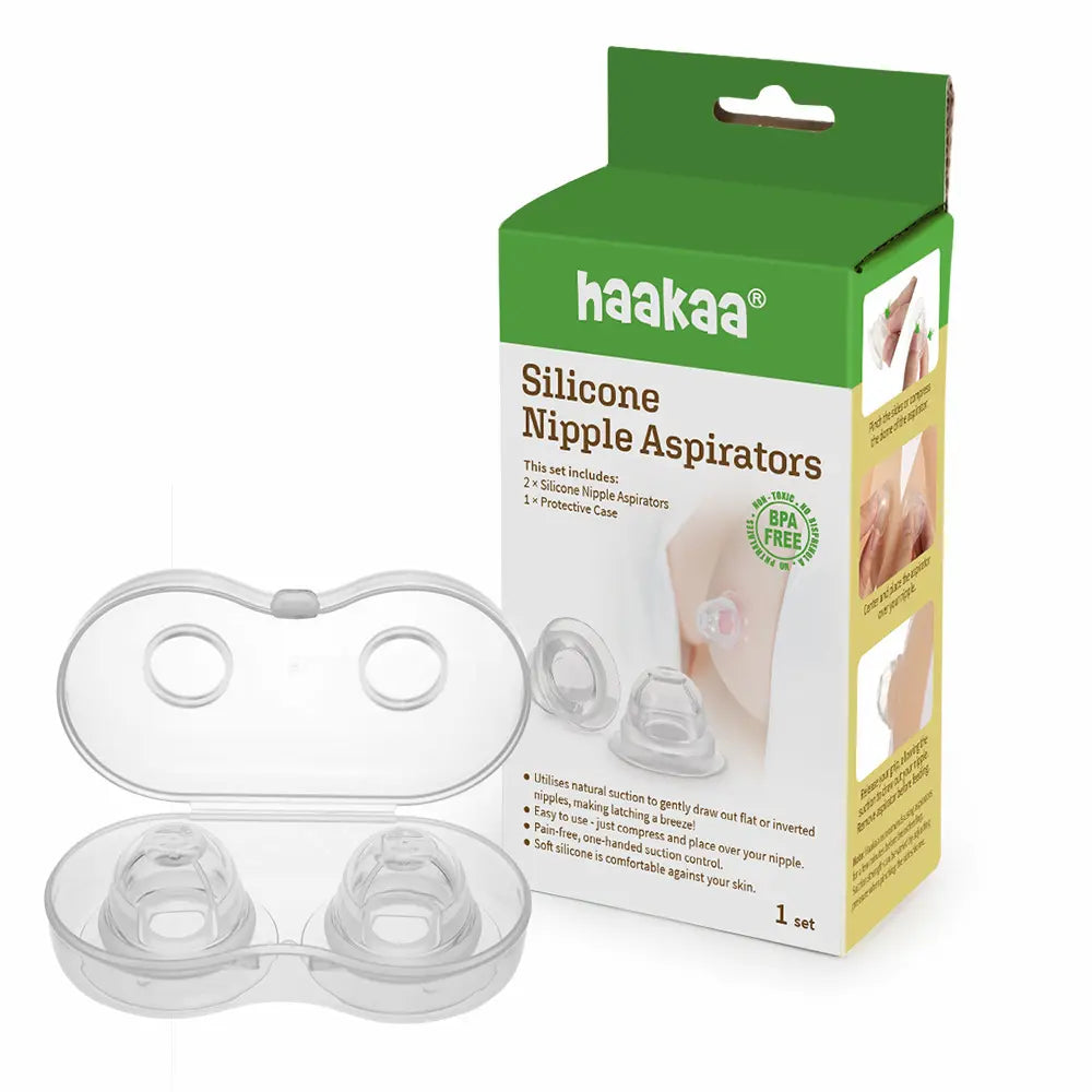 Protetores de mamilos/corretores de mamilos de silicone para amamentação da Haakaa
