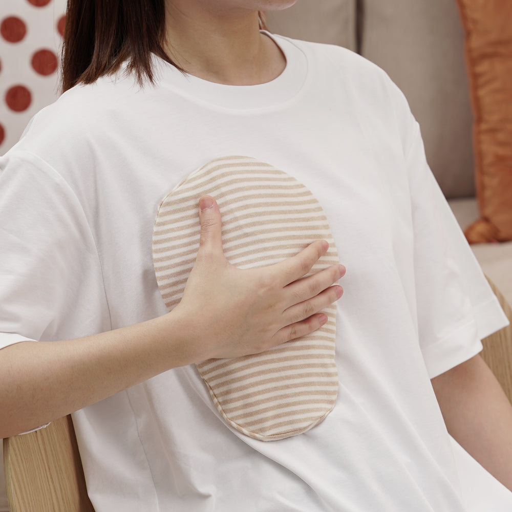 Compresas pecho Frío/Calor Reutilizables Haakaa – Alivio natural para las mamas durante la lactancia