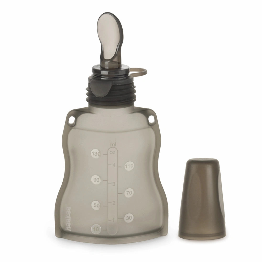 Bolsa de silicona de almacenamiento con cuchara