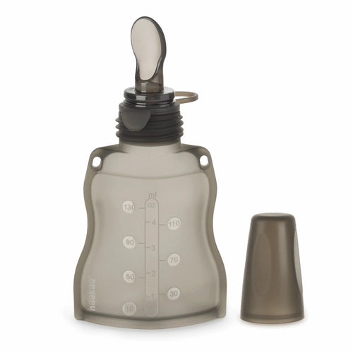 Sacchetto in silicone con cucchiaio