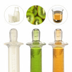 Dispensador/dosificador de líquido y medicamento de silicona