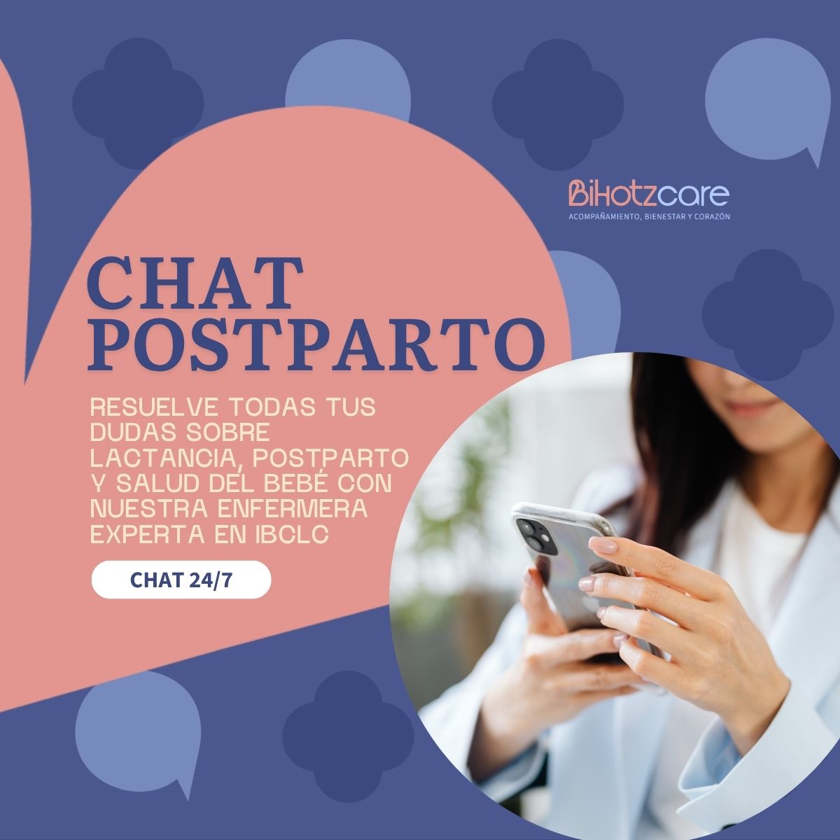 Chatta con la nostra consulente per l'allattamento IBCLC