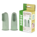 Spazzolino da dito in morbido silicone per i dentini dei bambini Haakaa