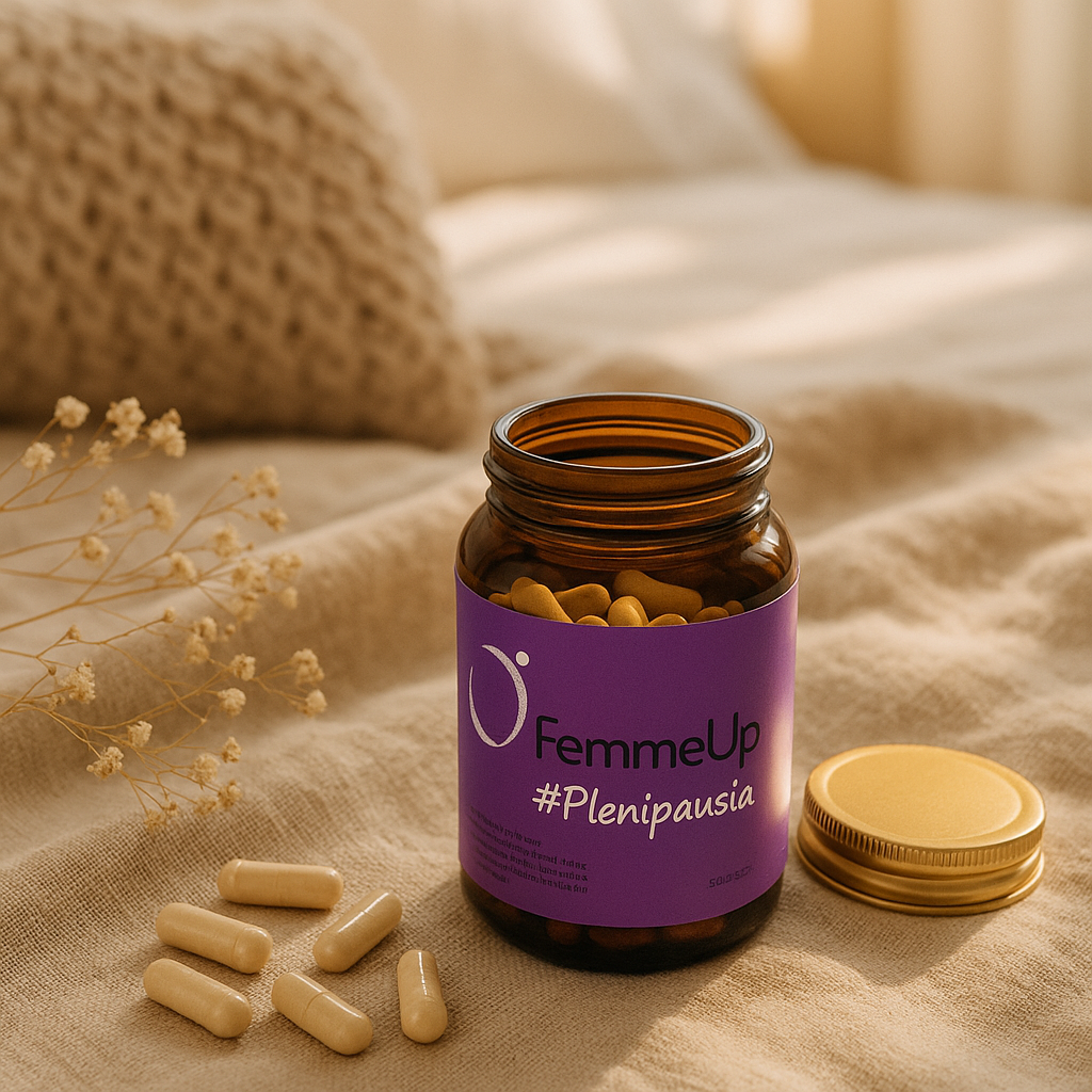 Integratore per la menopausa | Vampate di calore, umore e benessere | FemmeUp Plenipausia