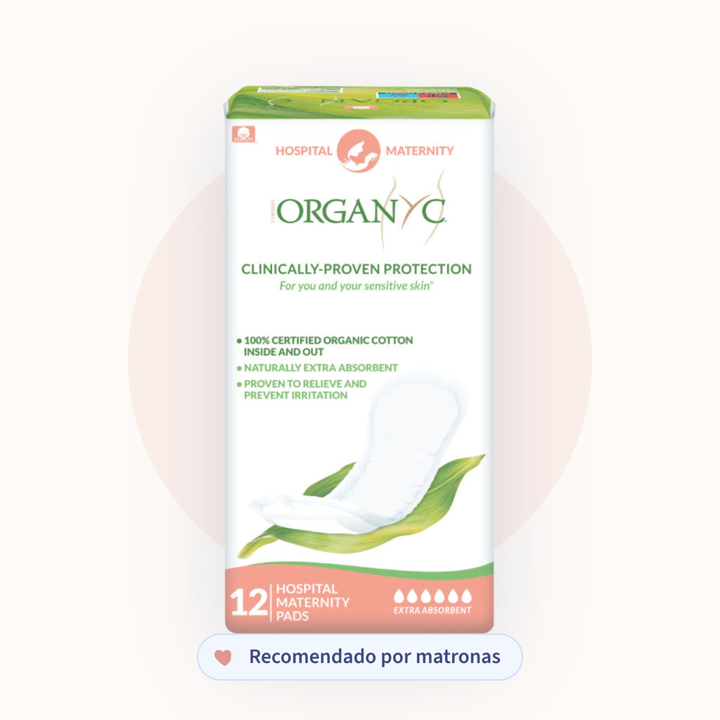 Compressas pós-parto Hospital ORGANYC · 12 unidades