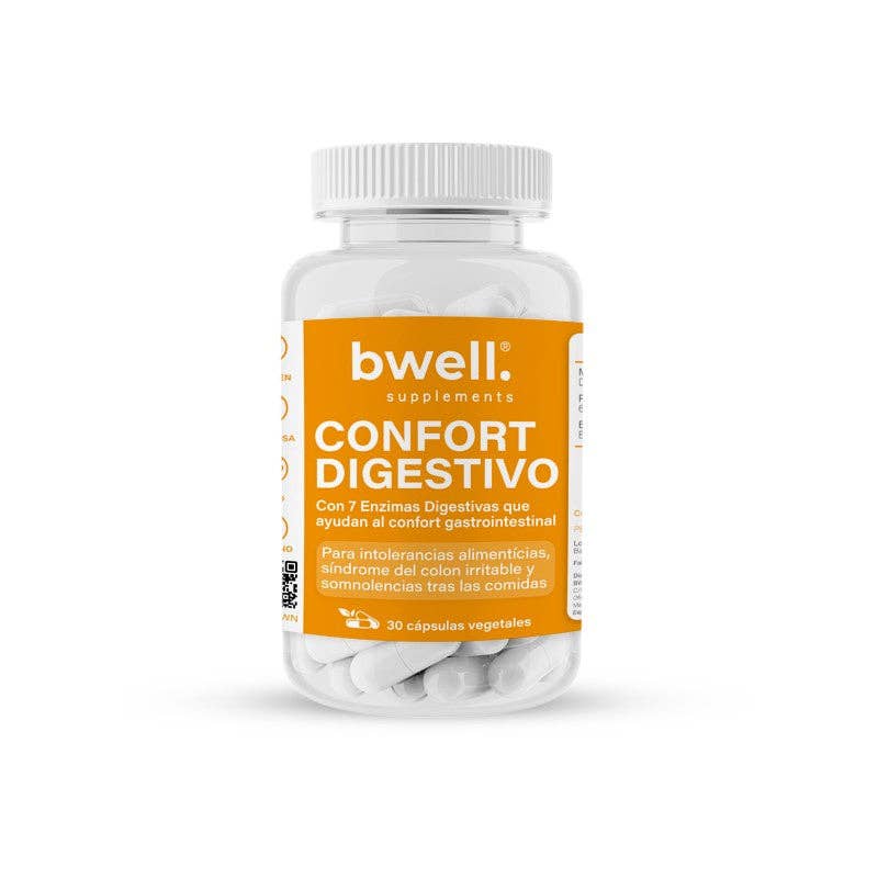 Confort Digestivo | Enzimi digestivi a base di Digezyme®, papaina e bromelina (favorisce la digestione) - 30 capsule