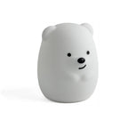 Luce notturna per bambini: mini orsacchiotto in morbido silicone