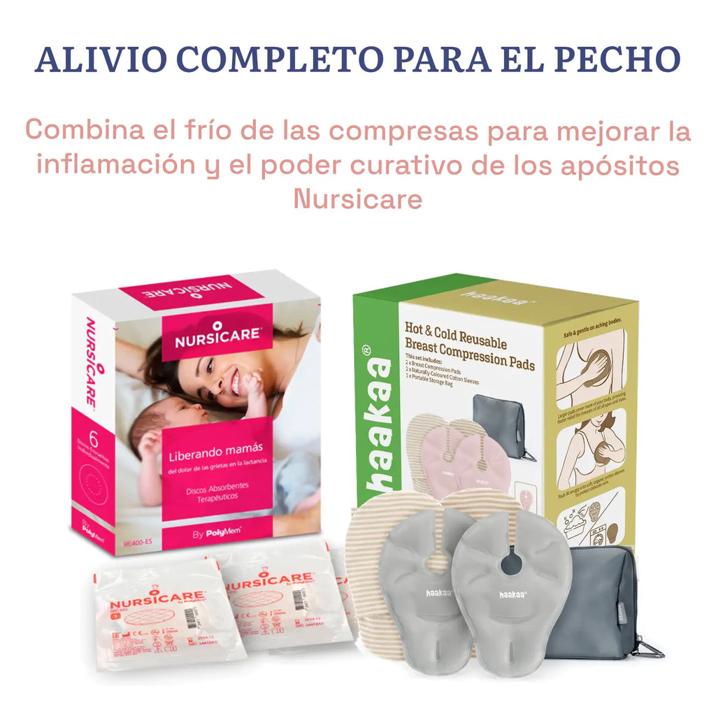 Apósitos para grietas en el pezón Nursicare