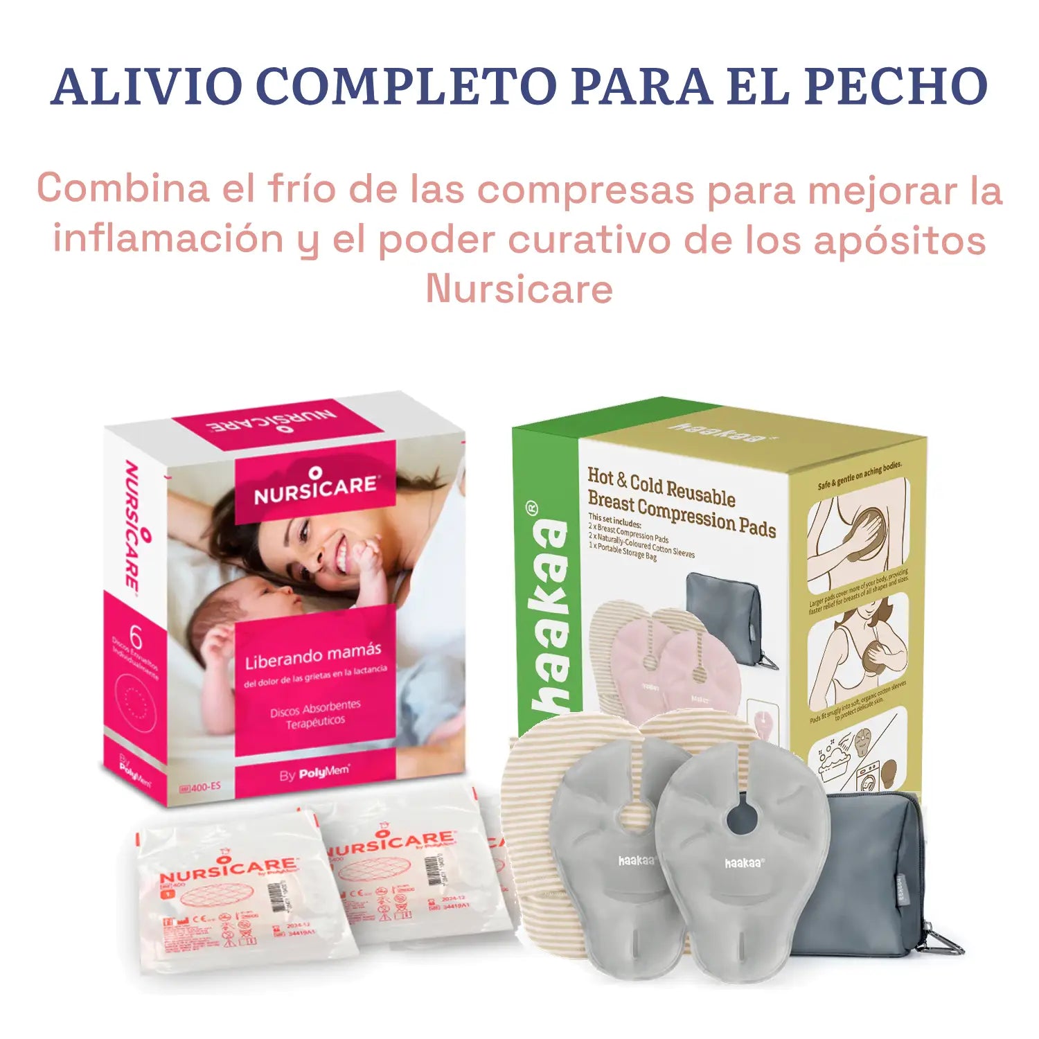 Apósitos para grietas en el pezón Nursicare