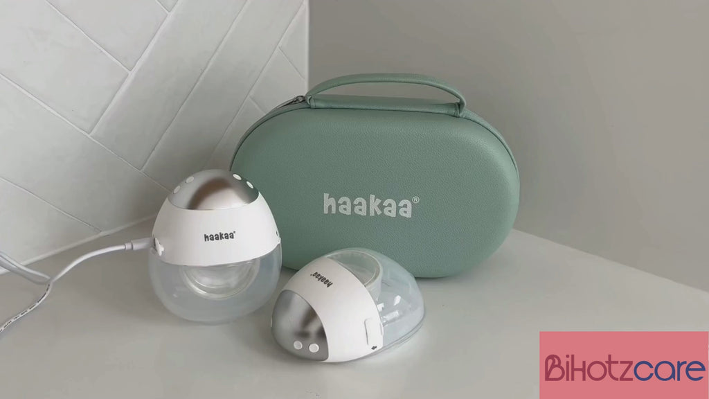 Extrator de leite elétrico portátil E-Ladybug · Conjunto de 2