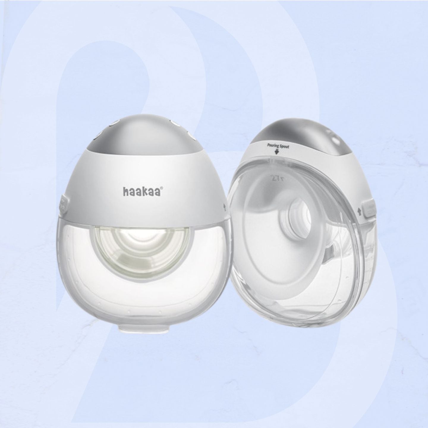 Tiralatte elettrico portatile E-Ladybug · Confezione da 2